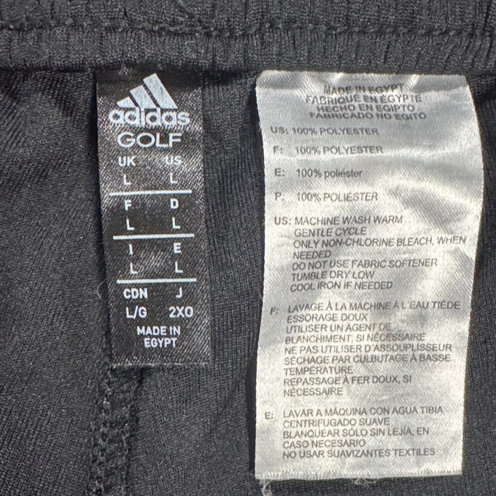 Adidas Black Shorts with Blue Accents - Picture 5 of 5